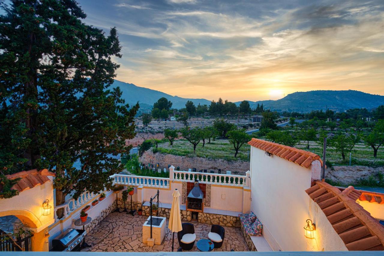 Finca Bilou Aigues Bagian luar foto