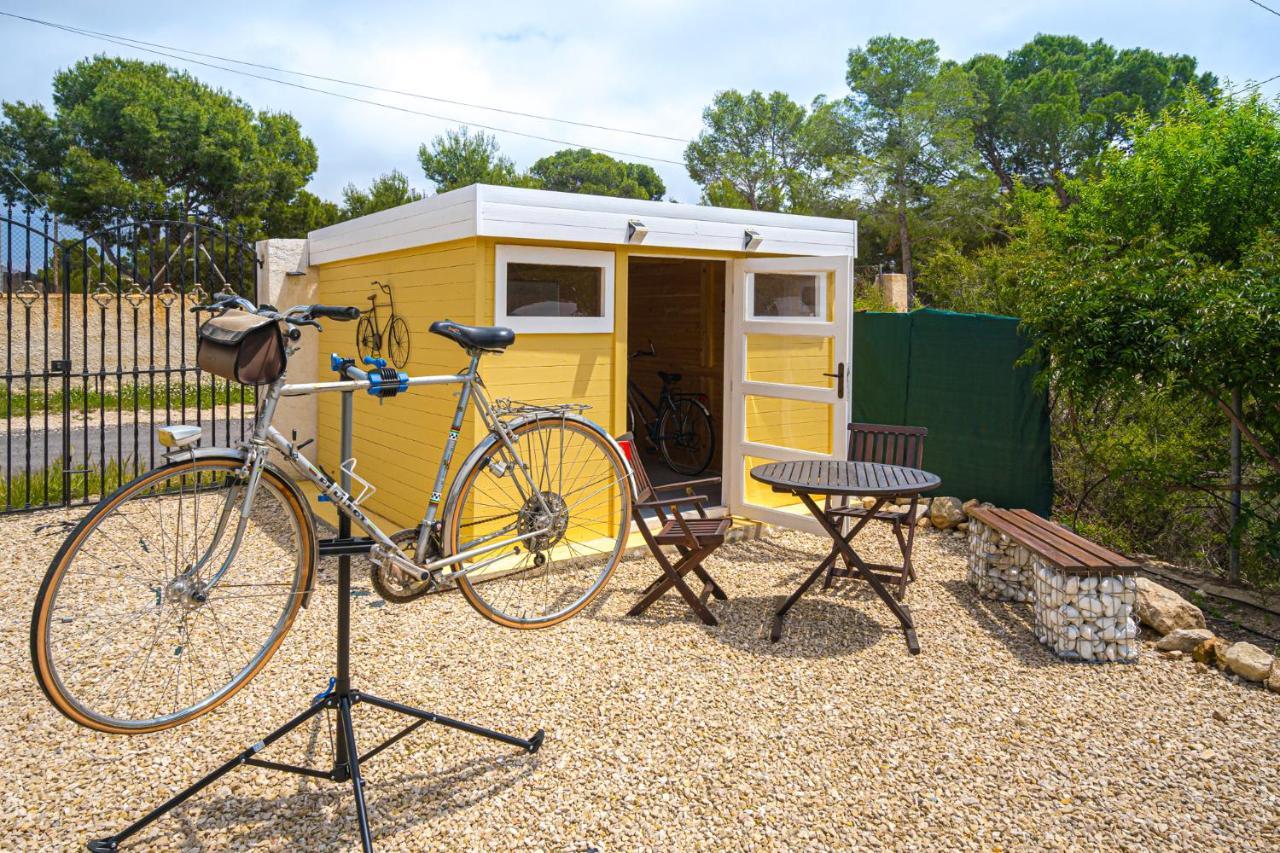 Finca Bilou Aigues Bagian luar foto