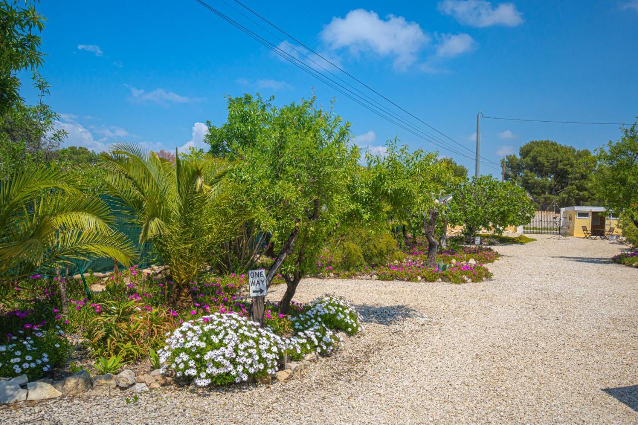 Finca Bilou Aigues Bagian luar foto